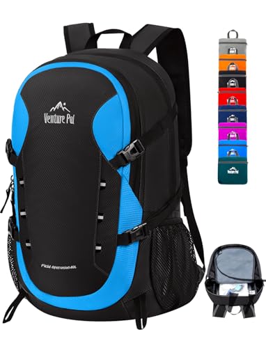 Venture Pal 40L Lightweight Packable Travel Hiking Backpack Daypack