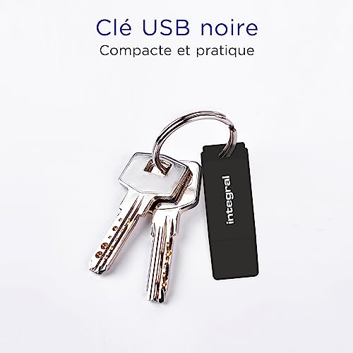 Image of Integral 64GB USB 2.0 Flash Drive Black