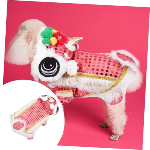 Disfraz para perro COLLBATH León tamaño S miniatura 3