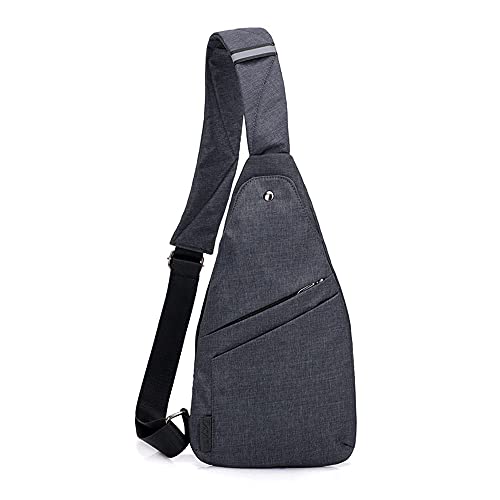 Sac à dos voyage homme noir taille M avec système antivol et tissu imperméable