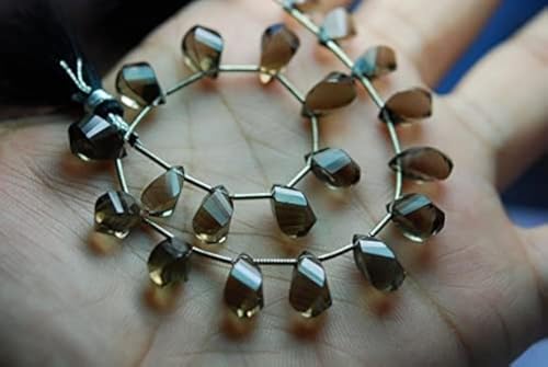 Smoky Quartz briolettes pour fabriquer vos bijoux bohèmes chic