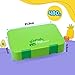 schmatzfatz Bento Box For Kids, Lunch Box Kids, Kids Bento Lunch Box, Toddler Lunch Box for Daycare, Kids Lunch Box Containers, Food Safe Materials, Easy to Clean, Adjustable Compartments - Green
