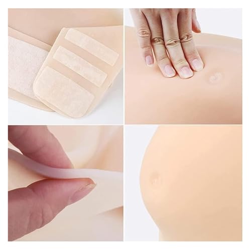 Ventre de grossesse en silicone médical 2-10 mois ajustable - 6