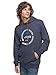 Price comparison product image Quiksilver Men's Revenge Hoodie, Navy Blazer-Heather, X-Large