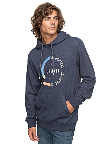 Price comparison product image Quiksilver Men's Revenge Hoodie,  Navy Blazer-Heather