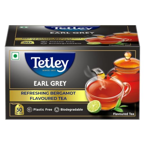 Image of Tetley | Earl Grey | Black Tea | 50 Tea Bags
