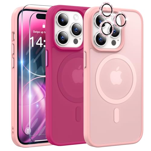 Coque iPhone 14 Pro Max MagSafe intégrale antichoc avec protège-écran et objectif