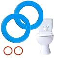 2 Pack Flush Valve Seal for American Standard & Eljer Toilets - Upgraded Silicone Replacement for Champion 4 & Titan 4 (Fits Model 7301111-0070A) - Durable Toilet Tank Repair Kit with O-Rings