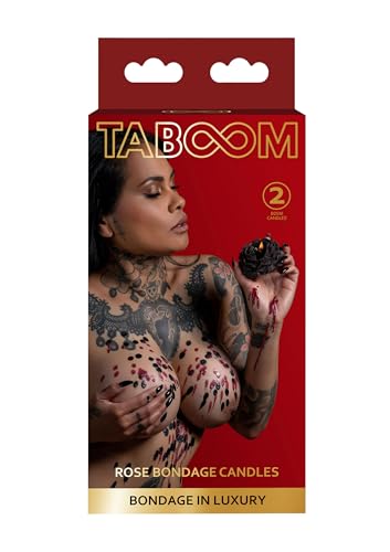 Taboom 2 bougies bondage roses indispensables pour vos séances de cire sensuelle