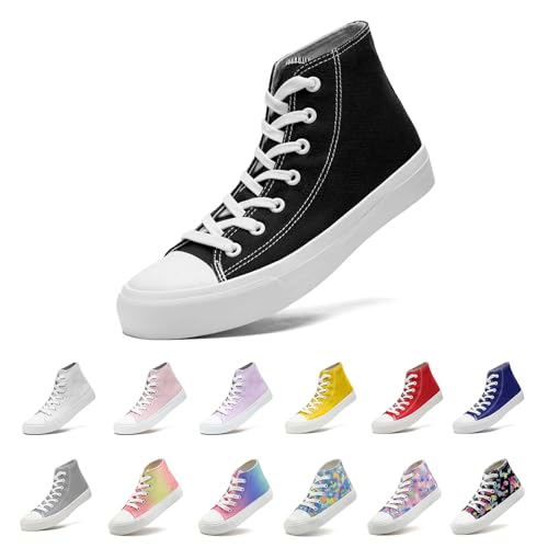 Toddler/Little Sneakers for Girls Boys Kids Fashion High Tops Canvas Shoes Classic Casual Tennis Shoes Colorful Shoes