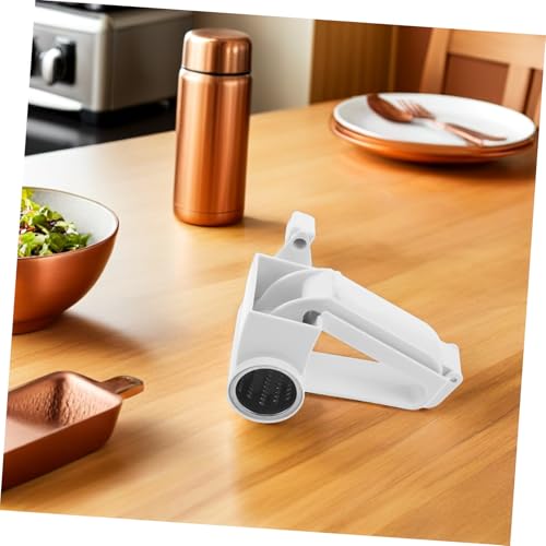 Unomor 2pcs ralladores de queso inox con mango miniatura 7