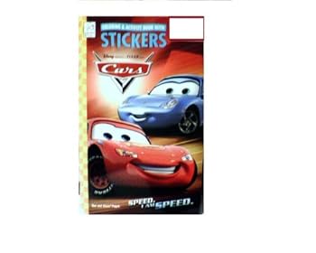 Paperback Disney/Pixar Cars - Speed.I Am Speed.: Mini Coloring & Activity Book with Stickers Book