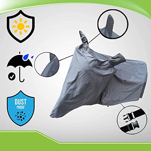 Image of TVS Apache RTR 200 4V Bike Cover | Water Resistant Cover Sun, Snow, Dust & Scratch Protection | Washable Materia