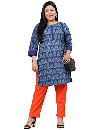 Image of Jaipur Kurti Women's Regular Pants