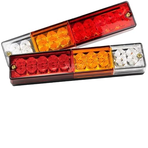 Barre de feux arrière remorque 20 LED 12V pour camion et voiture