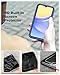FNTCASE for Samsung Galaxy A15-5G Case: Phone Case with Built-in Screen Protector Protective Silicone Cell Phone Cover Rugged Shockproof Full Protection Slim Dual Layer Case for Men & Women Blue