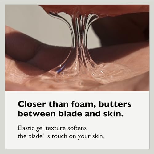 Image of Lazy Society Cica Shaving Gel, Transparent, non-foaming soothing gel, enriched with Centella Asiatica, Aloe Vera and Panthenol for Skin Protection for all sensitive type skin 3.38 oz