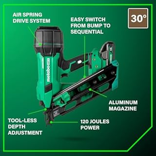 Metabo HPT 18V MultiVolt Cordless 30° Paper Tape Framing Nailer Kit, 3-1/2" Framing Nailer, Power Tool with 4.0Ah Lithium Ion Battery, Drives 2" to 3-1/2" Nails, Powerful Brushless Motor, NR1890DCA