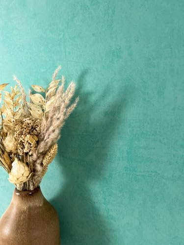 NEWROOM Papier peint Vert Couleur Unie Intissé - Couleurs Unies Turquoise Glamour Texture Moderne
