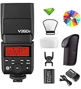 Amazon | Godox V350S TTL フラッシュ Sony 2.4G GN36 1/8000s HSS 500