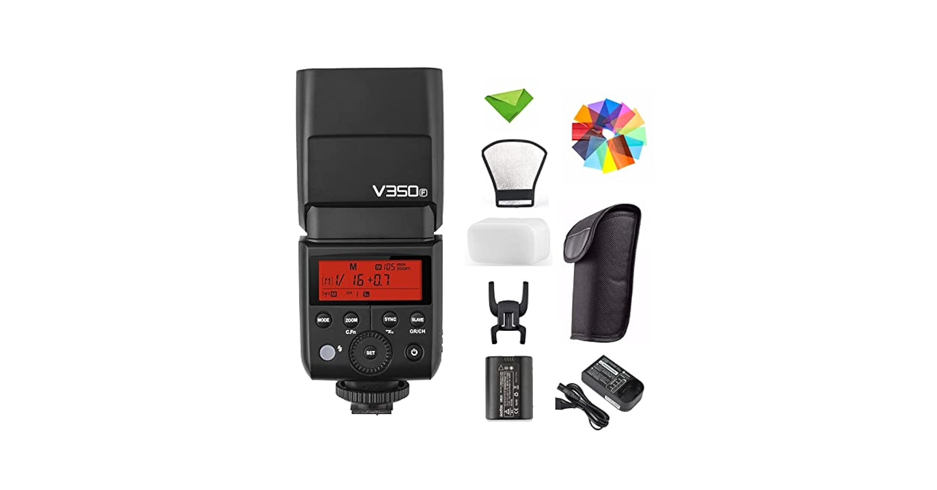 GODOX V350F FUJIFILM用 Amazon.com : Godox V350F Flash for Select Fujifilm Cameras