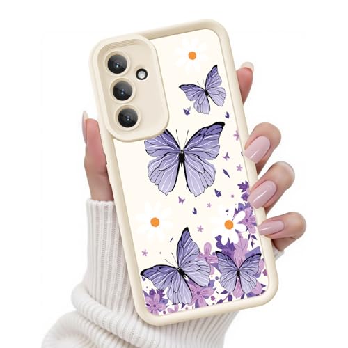 Coque silicone Samsung S23 FE antichoc protection écran et caméra papillon