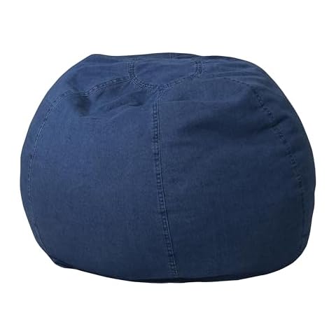 Flash Furniture Dillon Small Denim Bean Bag Chair Cover