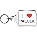 I Love Paella - Portachiavi in plastica
