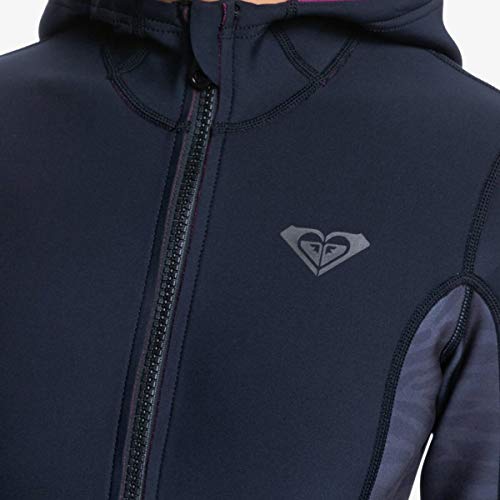 Chaqueta de buceo con capucha y cremallera frontal para mujer Roxy Syncro Paddle 1.0 FLT Wetsuit Top miniatura 4