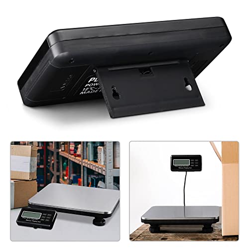 Yescom 660Lbs Lcd Digital Scale Postal Scale Platform 300Kg Capacity Stainless Steel Platform Scale For Shipping Package #TOP5