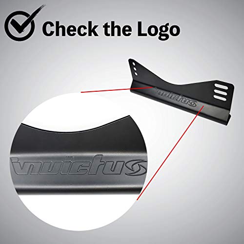 Invictus Side Mount Brackets For Bucket Race Seats (Black Pack Of 1) #TOP3