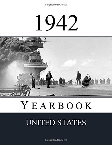 1942 US Yearbook: Original book full of facts and figures from 1942 - Unique birthday gift / present idea.