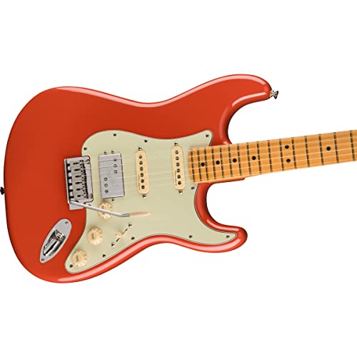 Fender Player Plus Stratocaster HSS MN Fiesta Red – Guitare Électrique - Les Beatles, Paul McCartney, John Lennon, RIngo Starr, George Harrison Fender Player Plus Stratocaster HSS MN Fiesta Red - Guitare Électrique – Image 6