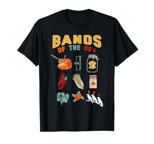 Vintage Band of 90s Iconic Alternative Rock Music Lover Gift T-Shirt