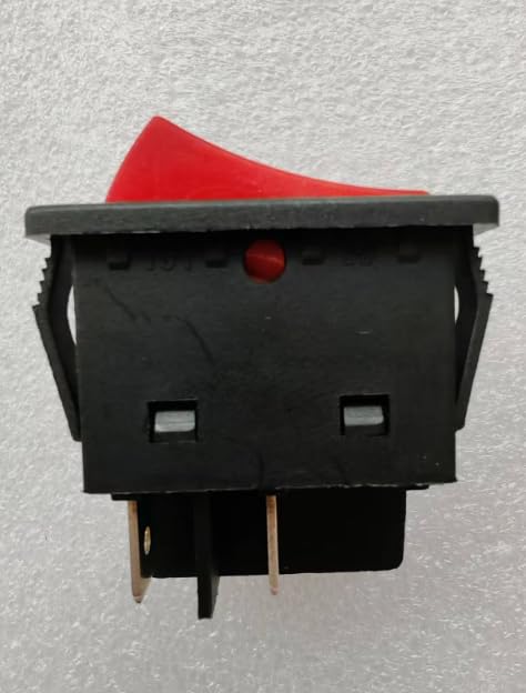 1PC Rocker Switch 4 Pins 2 Positions 20A 125/250VAC 10(10) A 125/250VAC T105/55 1E4 IP55