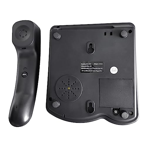Teléfono fijo con teclas grandes para adultos PK3000 negro miniatura 6
