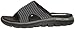 Skechers Cali Women's Flex Appeal 2.0-Won't Stop Flat Sandal,Black/Charcoal,8 M US