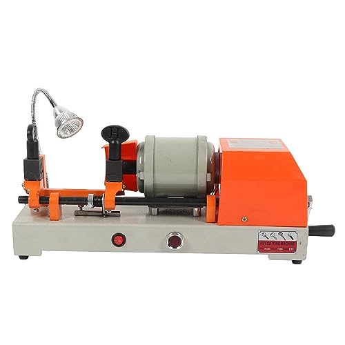 Key Cutting Machine Duplicator, Automatic Horizontal Copy Machine with 5 Duplicating Types, Accurate Adjustment and Easy Operation - Ideal for Duplication