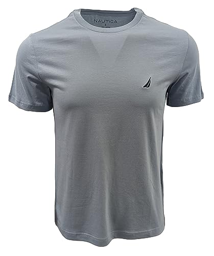 Image of Nautica Mens Nautica Slim Fit Solid T-Shirt