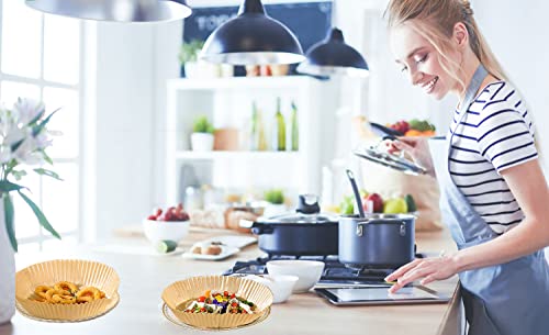 image for Y&Y OH SoGirly 100PCS Air Fryer Disposable Paper Liner,Disposable Air 