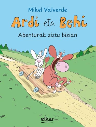 Portada de Ardi eta behi. Abenturak ziztu bizian