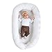 HuBorns - Nido Bebe Recién Nacido 90x50cm Fabricado en ESPAÑA - Reductor de Cuna hecho con materiales de calidad - Nido Colecho Desenfundable para Lavar - Nido Bebe para Cuna y Cama.