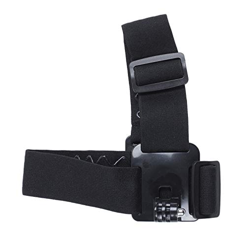 La telecamera di movimento HD indossata sulla testa presenta una cintura fissa di tipo speciale per faro può essere fissata su cappello di sicurezza o testa con una sola misura universale Head Strap Mount dispositivo regolabile posizione fissa cintura in nylon e design di fissaggio in policarbonato cintura fissa sul retro.