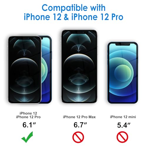 Image of JETech Case for iPhone 12 /12 Pro, Anti-Yellowing, Navy