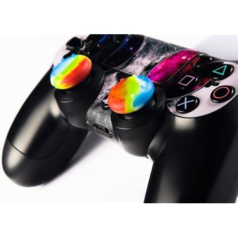 G-MOTIONS - G-Stitch thumbstick - The best thumbstick for gamers thanks to its optimal shape offering absolute grip for playing (Blue) Cover