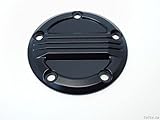  Air Flow Zündungsdeckel schwarz Point Cover Harley Twin Cam ab Bj. 99