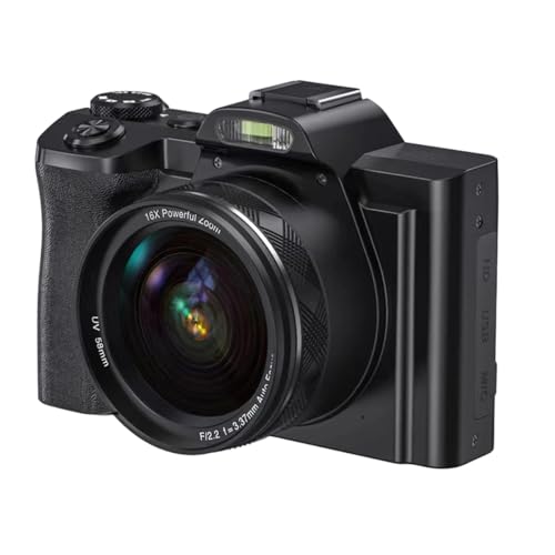 Caméra micro DSLR 5K anti-vibration domestique et flash électronique