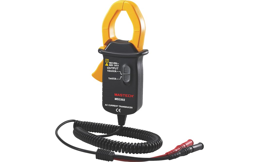 Pince convertisseur AC MS3302 pour multimètre numérique True RMS 0.1A 400A - 7