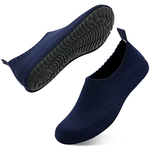 Zapatos de playa, zapatos de agua, zapatos de natación, zapatos de surf, deportes acuáticos, playa, surf, mujer, hombre, Crwt azul marino, 38/39 EU