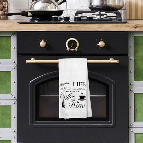 Liosei 401 Funny Kitchen Towels, Coffee Towels For Coffee Bar, Coffee Kitchen Towels, Funny Dish Towels thumb #2